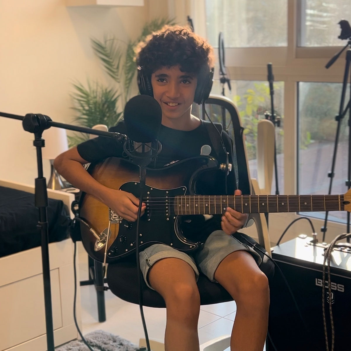 12-year old musician Soli's goals: "To never stop playing because, for me, music is where I feel I belong"